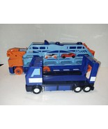 Hot Wheels City Speed Drop Transport Hauler 2 Toy Cars Stores 20+ 1:64 Cars - £9.62 GBP