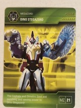 Mighty Morphin Power Rangers Dino Thunder Trading Card #MZ21 Dino Stegazord - £1.52 GBP