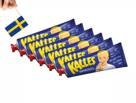 6 Tubes Kalles Kaviar, 190g (6.7 oz.), Swedish Kalles Kaviar Creamed Smo... - $33.70