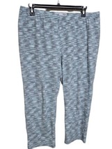 Sonoma Goods For Life Pants Intimate 1X Blue Pull On Fleece Pants  - £19.98 GBP