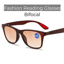 Gafas De Lectura Transparentes Clásicas Bifocales Modernas Protección Ex... - $29.98