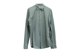 Maison Martin Margiela Button Down Shirt In Cotton Men Grey Size 48 - $263.15