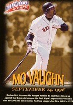 1997 Fleer Million Dollar Moments Mo Vaughn 42 Red Sox - £0.78 GBP