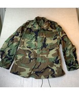 Vintage U.S. Army M-65 Field Jacket Woodland Camo Mid-1980s Cold Weather... - $900.38 MXN