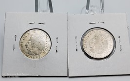 MEXICO  COIN 50 Cent 1968 &amp; 1969    Km# 451 UNC - $64.49 MXN