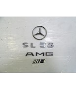 04 Mercedes R230 SL55 emblem set, on trunk lid SL55 AMG - $28.04 CAD