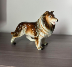 Vintage Porcelain Ceramic Dog Collie Lassie Figurine - $24.99