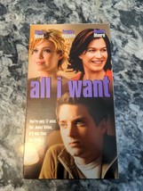 All I Want (VHS, 2003) Mandy Moore, Elijah Wood - £15.62 GBP