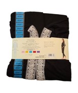 *NIP* Flora Womens Black Brush Knit 2 Piece Lounge PJ Set L - $494.98 MXN