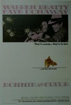 Bonnie &amp; Clyde (2) - Warren Beatty / Faye Dunaway - Movie Poster Framed Picture  - £25.97 GBP