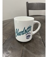 Vintage Charlotte Hornets Coffee Mug Cup NBA Basketball Teal Purple White - $17.63 CAD