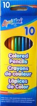 LiquiMark Colored Pencils Non Toxic Pre Sharpened 10 Per Pack For Ages 3... - $4.94