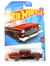 Hot Wheels 1/64 55 Chevy Bel Air Diecast Model Car New In Package - £9.67 GBP