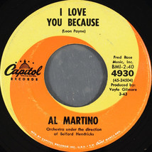 Al Martino - I Love You Because - £1.59 GBP