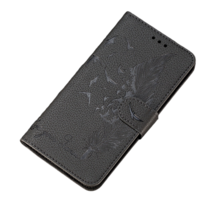 Anymob Nokia Gray Leather Flip Case Feather Wallet Phone Cover Protection - $28.90