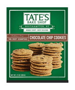 Tate&#39;s Bake Shop Chocolate Chip Cookies Large  21 oz Box Thin Crispy Scr... - £20.56 GBP