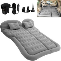 Grey Saygogo Suv Upgraded Version Inflatable Thickened Car Air Bed With Air Pump - £62.51 GBP