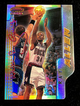 1996-97 Ray Allen Rookie Refractor Bowmans Best Picks BP5 Rc Mint High Grade Hof - £112.24 GBP