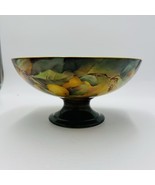 Haviland Limoges France Art Deco Hand Painted Orange Fruit Footed Bowl P... - $166.50