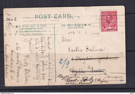 Great Britain 1911 London Waterloo Bridge Postal card to Germany 16098 - £15.73 GBP