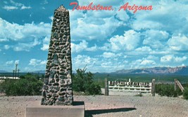 Boot Hill Graveyard Unposted Vintage Postcard Tombstone Arizona - £7.89 GBP