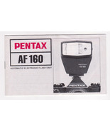 PENTAX AF 160 Automatic Flash Manual-Guide-Instruction Book-Photography Vtg - £7.11 GBP