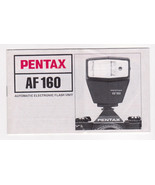 PENTAX AF 160 Automatic Flash Manual-Guide-Instruction Book-Photography Vtg - £6.76 GBP