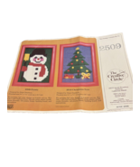 Vintage 1984 Creative Circle Embroidery Kit #2509 Frosty New - $14.03