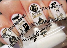 2025 Purdue Boilermakers Promo 17 Different Designs》Salon Quality Nail D... - $307.39 MXN
