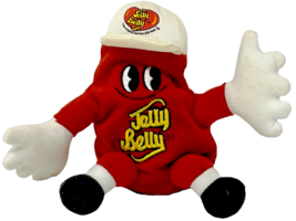 Vtg. 2000 Mr. Jelly Belly 7" Raspberry Red Collectible Stuffed Plush Bean Bag image 2