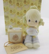 Precious Moments Figurine E-0404 Join in on the Blessings 1984 Membership Symbol - £15.69 GBP