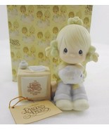 Precious Moments Figurine E-0404 Join in on the Blessings 1984 Membershi... - £15.80 GBP