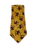Polo Ralph Lauren Polo Horse Pony Jockey Necktie Tie USA DAMAGED - $19.59
