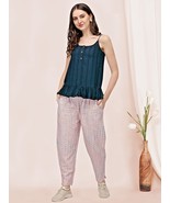 Rama Spaghetti Top With Comfortable Pant A Perfect Casual Wear co-ord. S... - £36.64 GBP