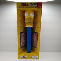  NEW Giant Pez Talking Homer Simpson Candy Dispenser 12" Tall Extra Large  - $39.99