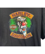 Vintage Harley Davidson T Shirt Killer Clown Docs Kirkwood St Louis MO S... - £43.26 GBP