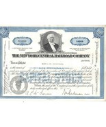 VINTAGE 1966 New York Central Railroad Stock Certificate - £11.66 GBP