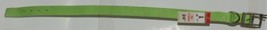 Valhoma 741 24 LG Dog Collar Lime Green Double Layer Nylon 24 inches Pkg 1 image 1