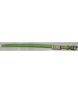 Valhoma 741 24 LG Dog Collar Lime Green Double Layer Nylon 24 inches Pkg 1 - £6.37 GBP
