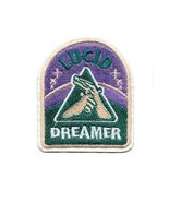 LUCID DREAMER IRON ON PATCH 3" Embroidered Applique Metaphysical Enlight... - $3.95