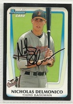 Nicholas Delmonico Signed Card 2011 Bowman Draft Picks and Prospects - $9.46