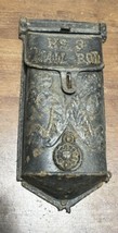 Antique Cast Iron Wall Mount Mailbox No 3 361 with Peephole Griswold? - £99.90 GBP