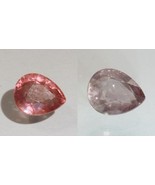 Color Shift Garnet Purple Pink Faceted Pear Natural African Gemstone 2.0... - £45.50 GBP