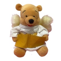 Disney Winnie the Pooh Angel Pooh 8" bean bag plush stuffed animal 2000 Vintage - $9.85