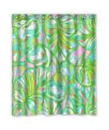 Hot Sale 15 Pattern Lilly Pulitzer Polyester Shower Curtain Bathroom Wat... - £22.34 GBP+