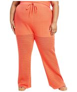 Nina Parker Womens High Rise Crochet Casual Lounge Pants - $17.00