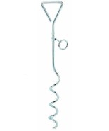 1 PET STAKE 18&quot; inch Spiral Steel DOG TETHER Anchor Cork Screw Security ... - $444.98 MXN