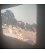 8mm Home Movie 1960s 5&quot; Reel Kids Family Waterfall Playing Airstream - $25.84
