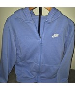 Nike Sportswear Club Fleece Blue Full Zip Hoodie SZ XL - $38.18 CAD
