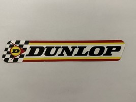 Dunlop Vintage Sticker 1970 1980 Decal Moto Motorcycle Off Road Racing Tire Nos - £6.16 GBP